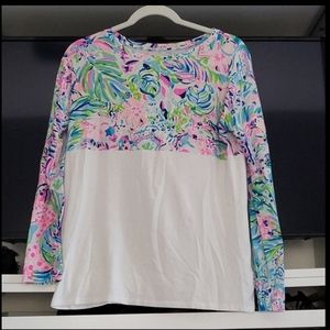 Lilly Pulitzer Finn Top Size XS